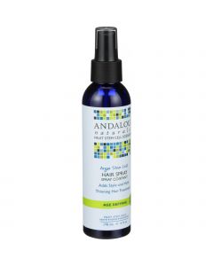 Andalou Naturals Hair Spray - Age Defying - Argan Fruit Stem Cells - 6 oz