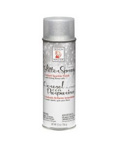 Design Master Glitter Spray 6oz-Silver