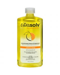 CitraSolv Natural Cleaner and Degreaser Concentrate - Valencia Orange - 16 oz