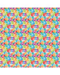 Unique Industries Printed Gift Wrap 5'X30" Roll-Birthday Balloons