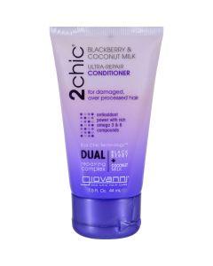 Giovanni Hair Care Products Conditioner - 2chic - Repairing - Blackberry and Coconut Milk - 1.5 oz