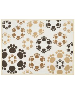 Buddy's Line Fashion Forward Cotton Mat 19"x25.75"-Paw Flowers