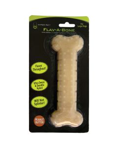 Hyper Pet Flav-A-Bone For Large Dogs-Peanut Butter