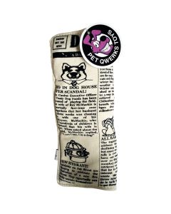 Pet Qwerks Krinkle & Squeak Newspaper-