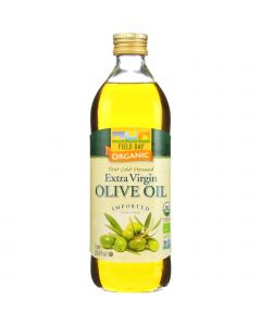 Field Day Olive Oil - Organic - Extra Virgin - Imported - Glass Bottle - 1 L - case of 12