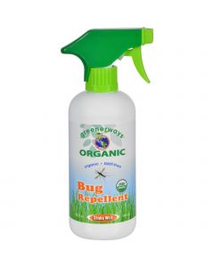 Greenerways Organic Greenerways Bug Repellent - Organic - Spray - 16 oz