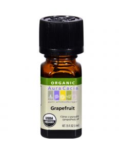 Aura Cacia Organic Grapefruit - .25 oz