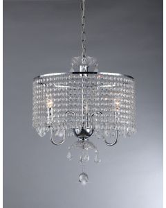 Warehouse of Tiffany Crystal Beaded Pendant Lamp