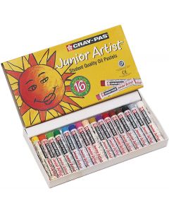 Sakura Cray-Pas Junior Artist Oil Pastels-16/Pkg