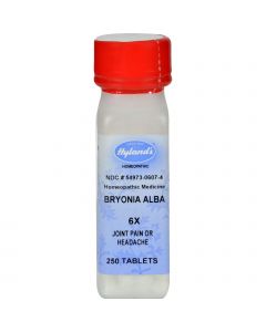 Hyland's Hylands Homeopathic Bryonia Alba 6X - 250 Tablets