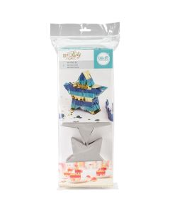 We R Memory Keepers We R DIY Party Mini Pinata 5"X5" 3/Pkg-Star