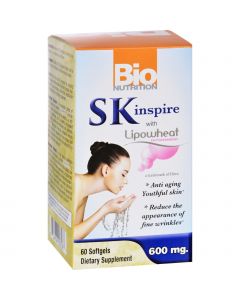 Bio Nutrition Skinspire w/Lipowheat - 60 softgels