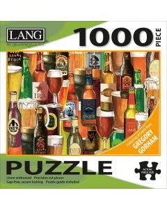 LANG NEW! Jigsaw Puzzle 1000 Pieces 29"X20"-Crafted Brews