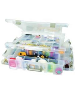 ArtBin Super Satchel Deluxe-17.25"X16.75"X5" Translucent