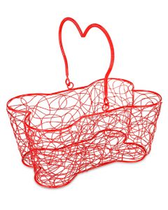 Buddy's Line Multi Purpose Basket 14"X9"X7"-Red