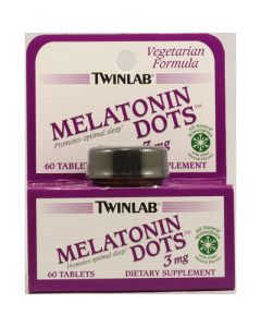 Twinlab Melatonin Dots Wintergreen - 3 mg - 60 Tablets