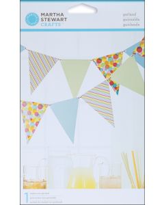 Martha Stewart Modern Festive Garland Makes 1-Pennant