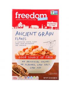 Freedom Foods Cereal - Ancient Grain Flakes - Gluten Free - 12.3 oz - case of 5