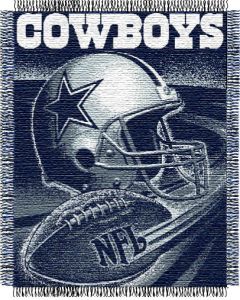 The Northwest Company Cowboys "Spiral" 48"x60" Triple Woven Jacquard Throw (NFL) - Cowboys "Spiral" 48"x60" Triple Woven Jacquard Throw (NFL)