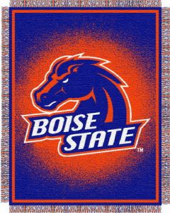 The Northwest Company Boise State "Focus" 48"x60" Triple Woven Jacquard Throw (College) - Boise State "Focus" 48"x60" Triple Woven Jacquard Throw (College)