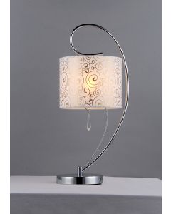 Warehouse of Tiffany Swirl Crystal Table Lamp