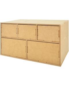 Kaisercraft Beyond The Page MDF Captured Moments Storage-8.5"X8.25"X14.25"