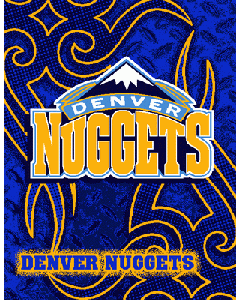 The Northwest Company Nuggets 48"x60" Triple Woven Jacquard Throw (NBA) - Nuggets 48"x60" Triple Woven Jacquard Throw (NBA)