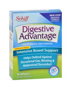 Schiff Vitamins Digestive Advantage - Intensive Bowel Support - 96 Capsules