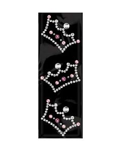 Me & My Big Ideas Rhinestone Stickers-Princess Crowns