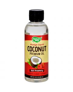 Nature's Way Natures Way Coconut Oil - Premium - Red Raspberry - 10 oz