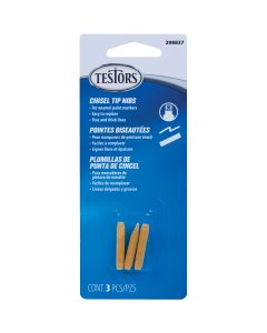 Testors Testor Chisel Tip Replacement Nib For Paint Marker 3/Pkg-