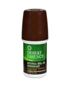Desert Essence Natural Roll-On Deodorant - 2 oz
