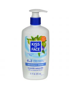 Kiss My Face Moisture Shave Fragrance Free - 11 fl oz