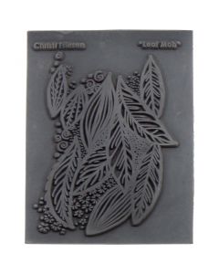 Great Create Christi Friesen Texture Stamp 4.25"X5.5"-Leaf Mob