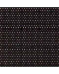 American Crafts DIY Shop 2 Specialty Cardstock 12"X12"-Gold Foil Dots On Black