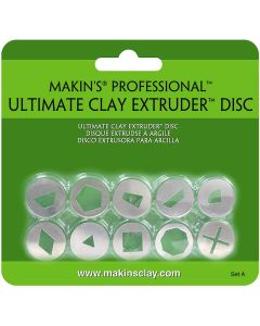Makin's USA Makin's Professional Ultimate Clay Extruder Discs 10/Pkg-Set A