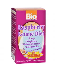 Bio Nutrition Raspberry Ketone Diet - 60 Veggie Capsules