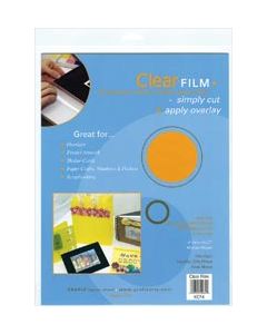 Grafix Film Sheets 9"X12" 4/Pkg-Clear