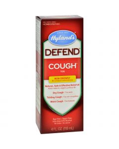 Hyland's Hylands Homepathic Cough Syrup - Defend - 4 fl oz