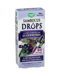 Nature's Way Sambucus Drops - Ultra Strength - 1 oz