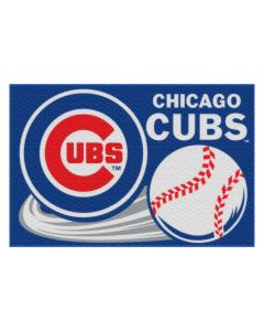 The Northwest Company Cubs  20x30 Acrylic Tufted Rug