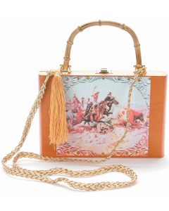 Darice Lacquered Cigar Box-8.38"X8.05"X1.75"