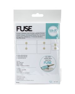 We R Memory Keepers We R Fuse Keepsake Pockets 12/Pkg-