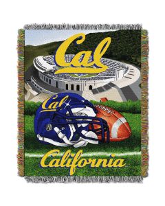 The Northwest Company UC Berkley College "Home Field Advantage" 48x60 Tapestry Throw