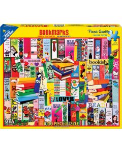 White Mountain Puzzles Jigsaw Puzzle 1000 Pieces 24"X30"-Bookmarks