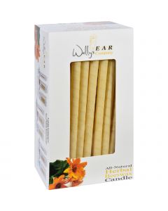 Wally's Natural Products Beeswax Candles - Herbal - Case of 75