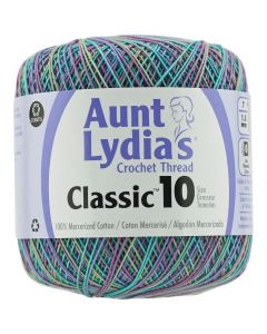 Coats Crochet Aunt Lydia's Classic Crochet Thread Size 10-Monet