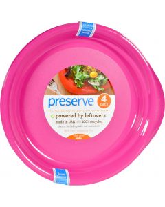 Preserve Everyday Plates - Pink - 4 Pack - 9.5 in