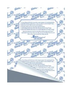Crafter's Companion EZMount Static Cling Mounting Foam 8.5"X11"  10/Pkg-Gray Foam