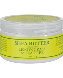 Nubian Heritage Shea Butter Infused With Lemongrass And Tea Tree - 4 oz